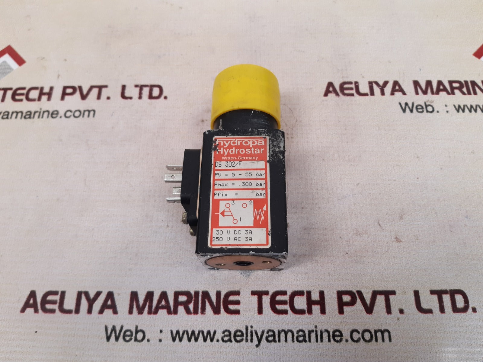 Hydropa hydrostar ds 302/f pressure valve pv= 5-55 bar