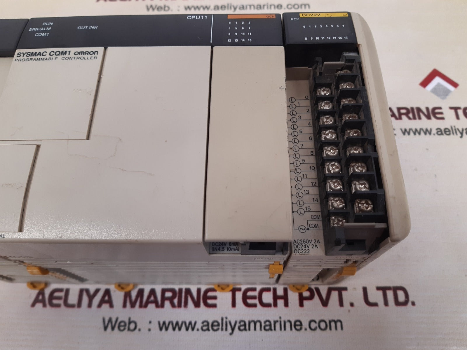 Omron pa203/cpu11/och/oc222 programmable controller