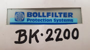 Bollfilter bk2200 main mainboard for protection system