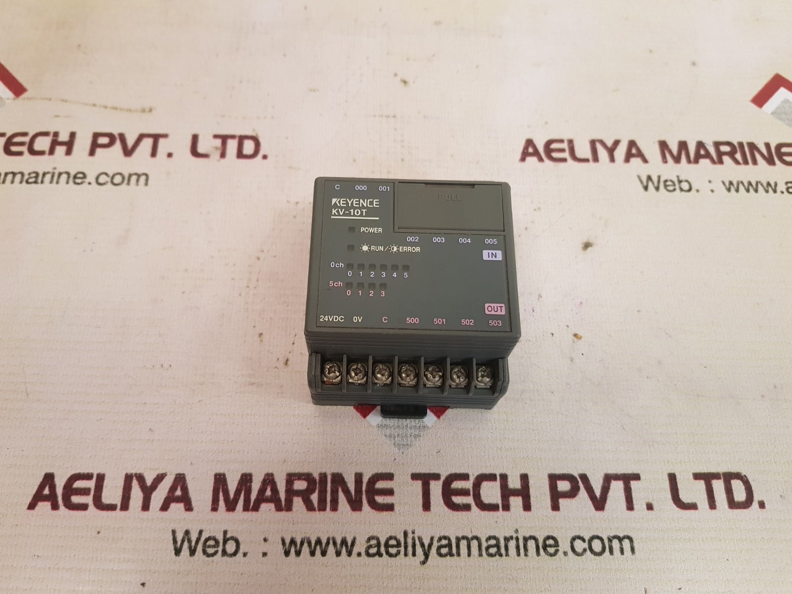 Keyence kv-10t plc base unit