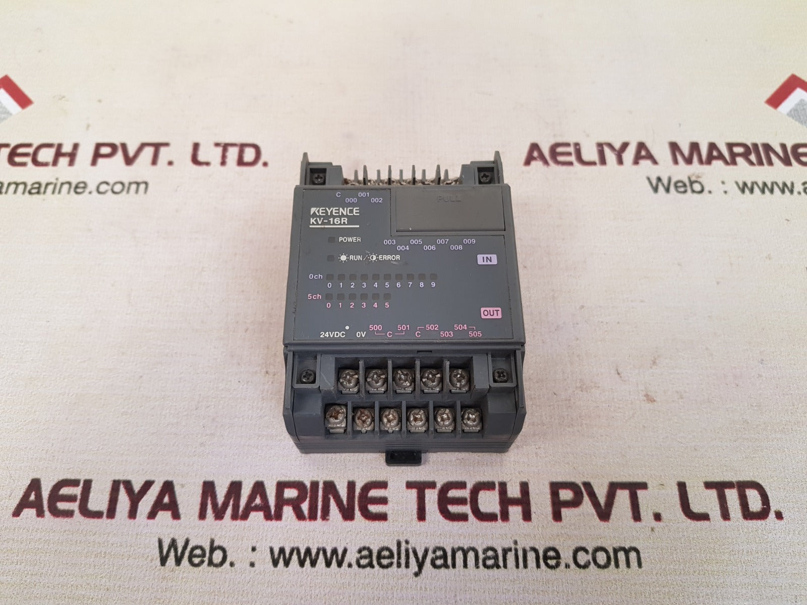 Keyence kv-16r programmable logic controller