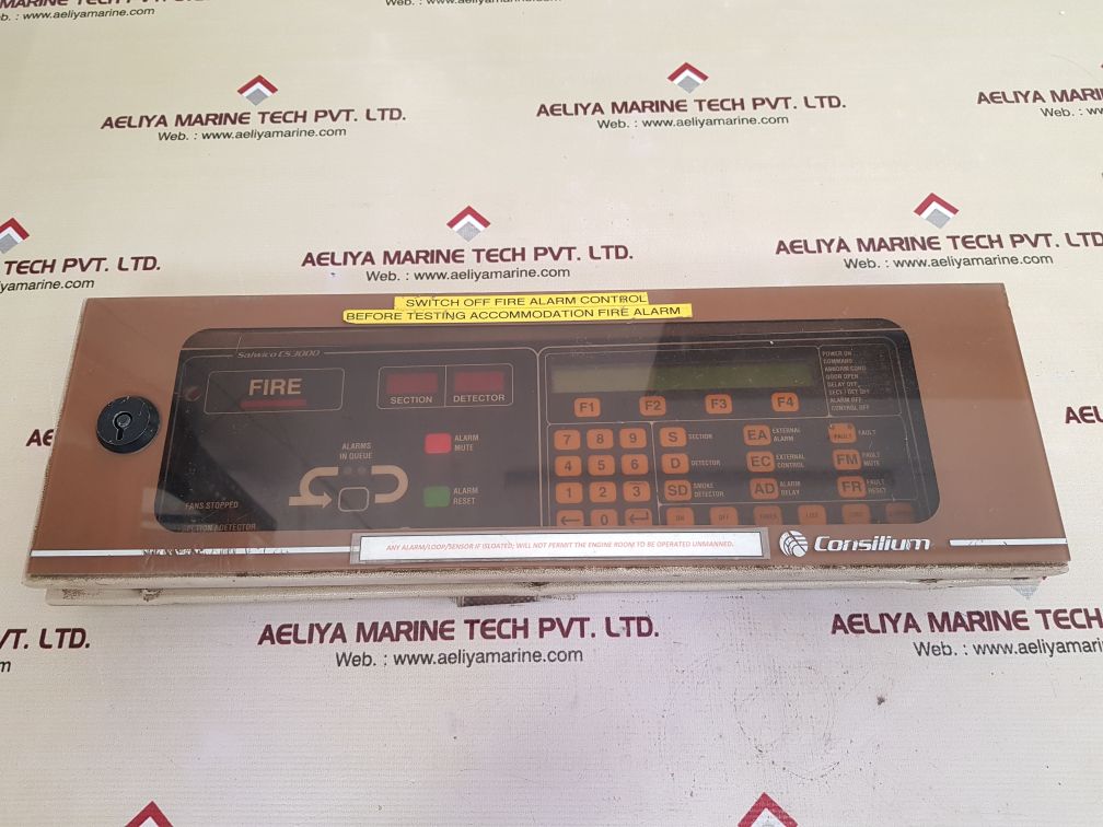 Consilium salwico cs3000 fire alarm system mfm-2 r2 – Aeliya Marine