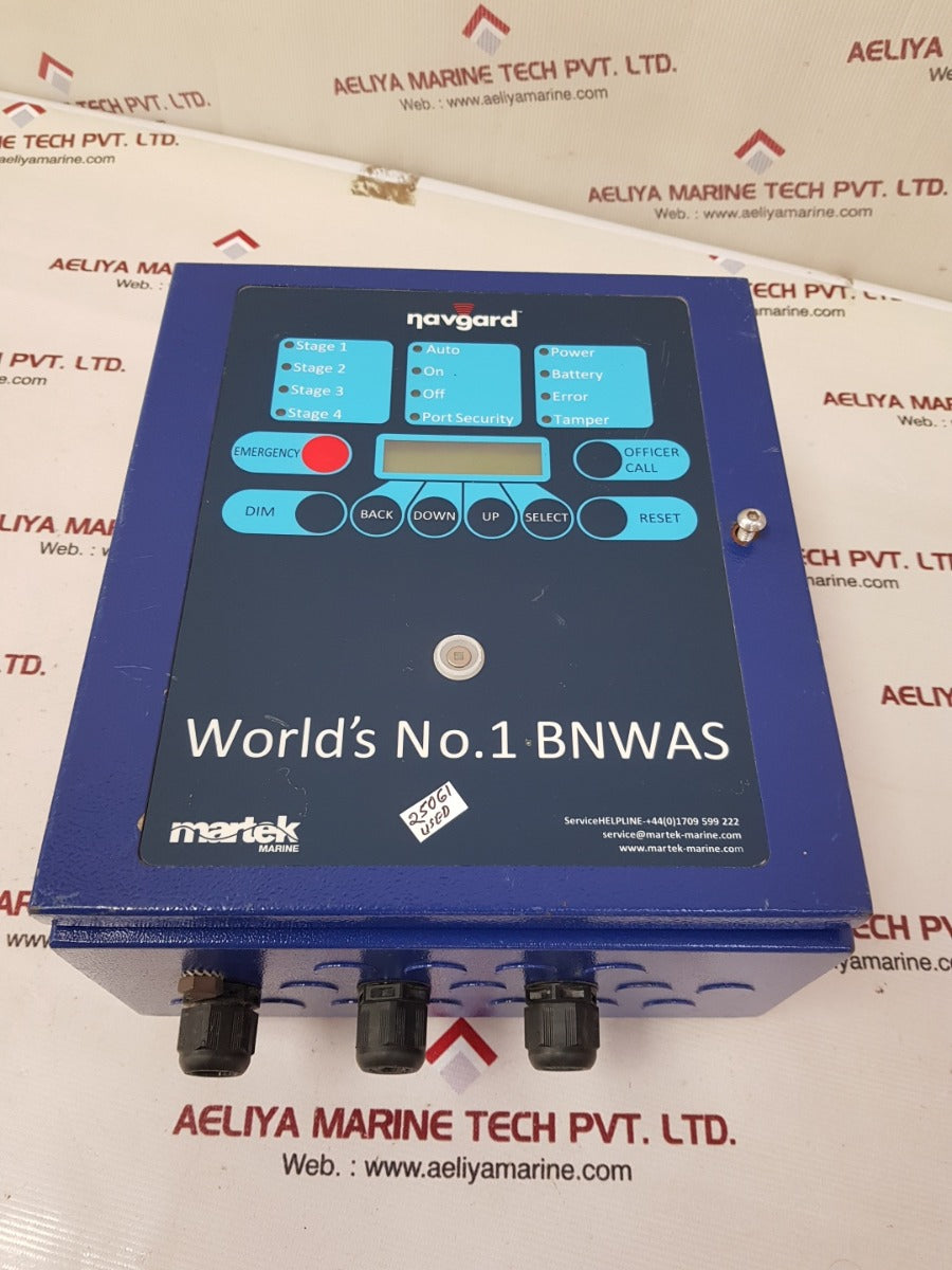 Martek-marine Navgard Bnwas Bridge Navigational Watch Alarm System T051080280