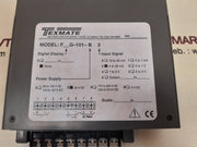 Texmate tmfg101b backup accumulator pressure 6504074