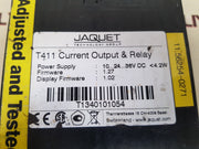 Jaquet t411 current output & relay