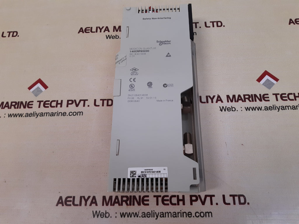 Schneider Modicon 140CRP93200 RIO Head Module | Reliable – Aeliya Marine