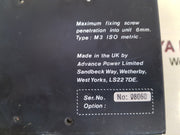 Advance g24-2.5s stabilised power supply 2.5a