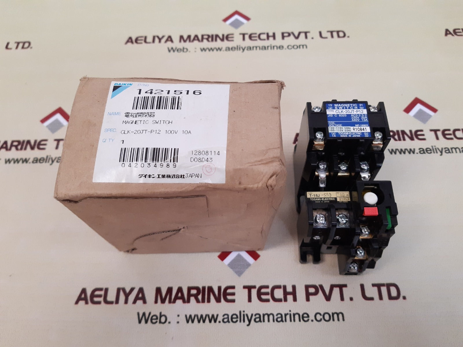 Togami clk-20jt-p12 magnetic switch