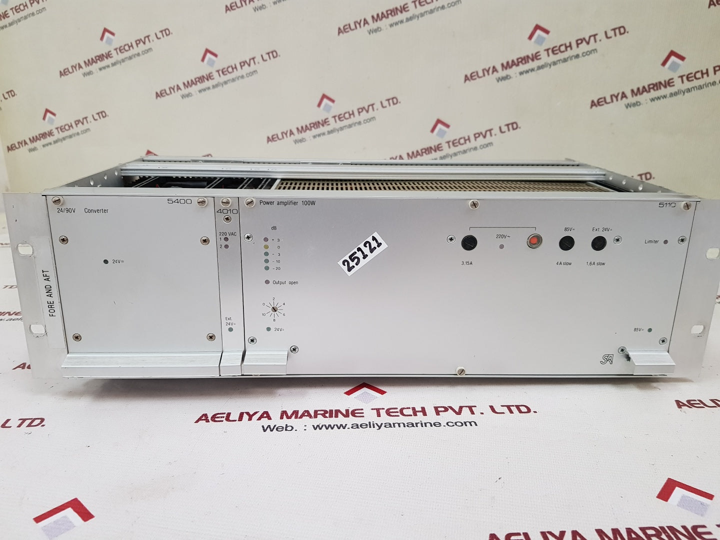 Scan Acoustic Kr0120 Power Amplifier 220Vac 100W