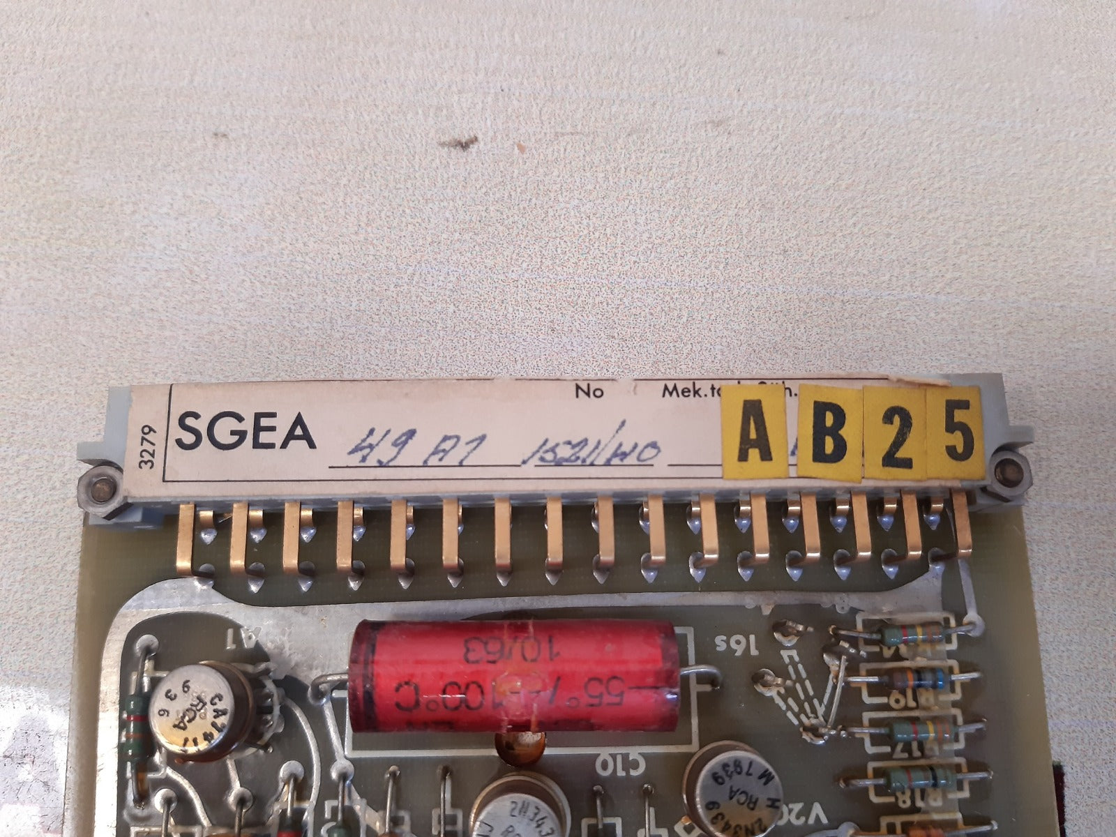 Stromberg sgea 49 a1 circuit board
