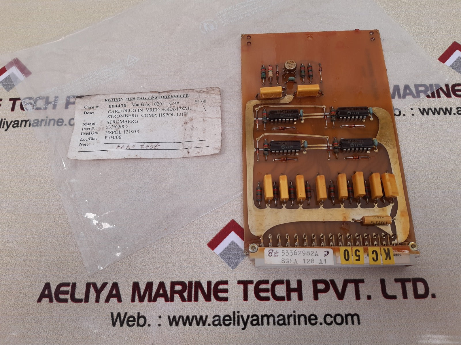 Stromberg sgea 128 a1 circuit board