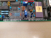 Kei system btb-251/01a pcb card NEW
