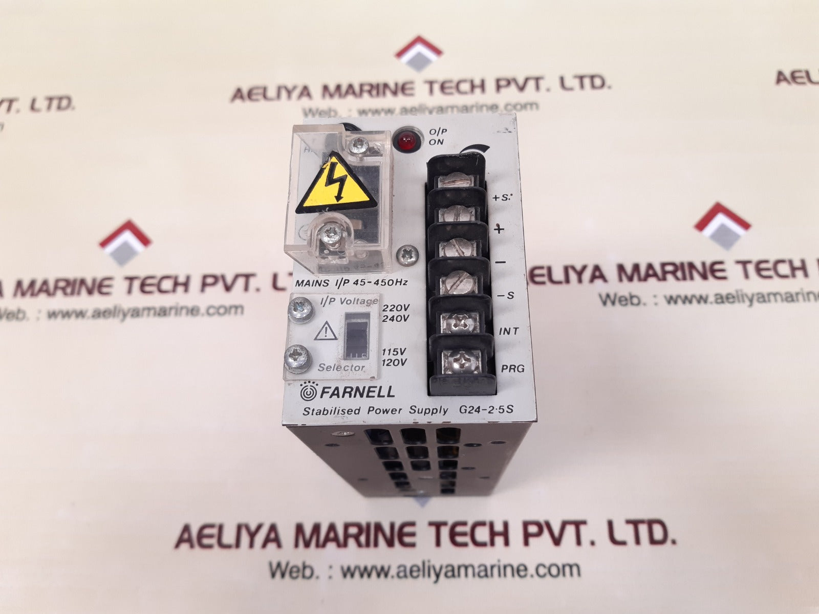 Farnell g24-2.5s stabilised power supply