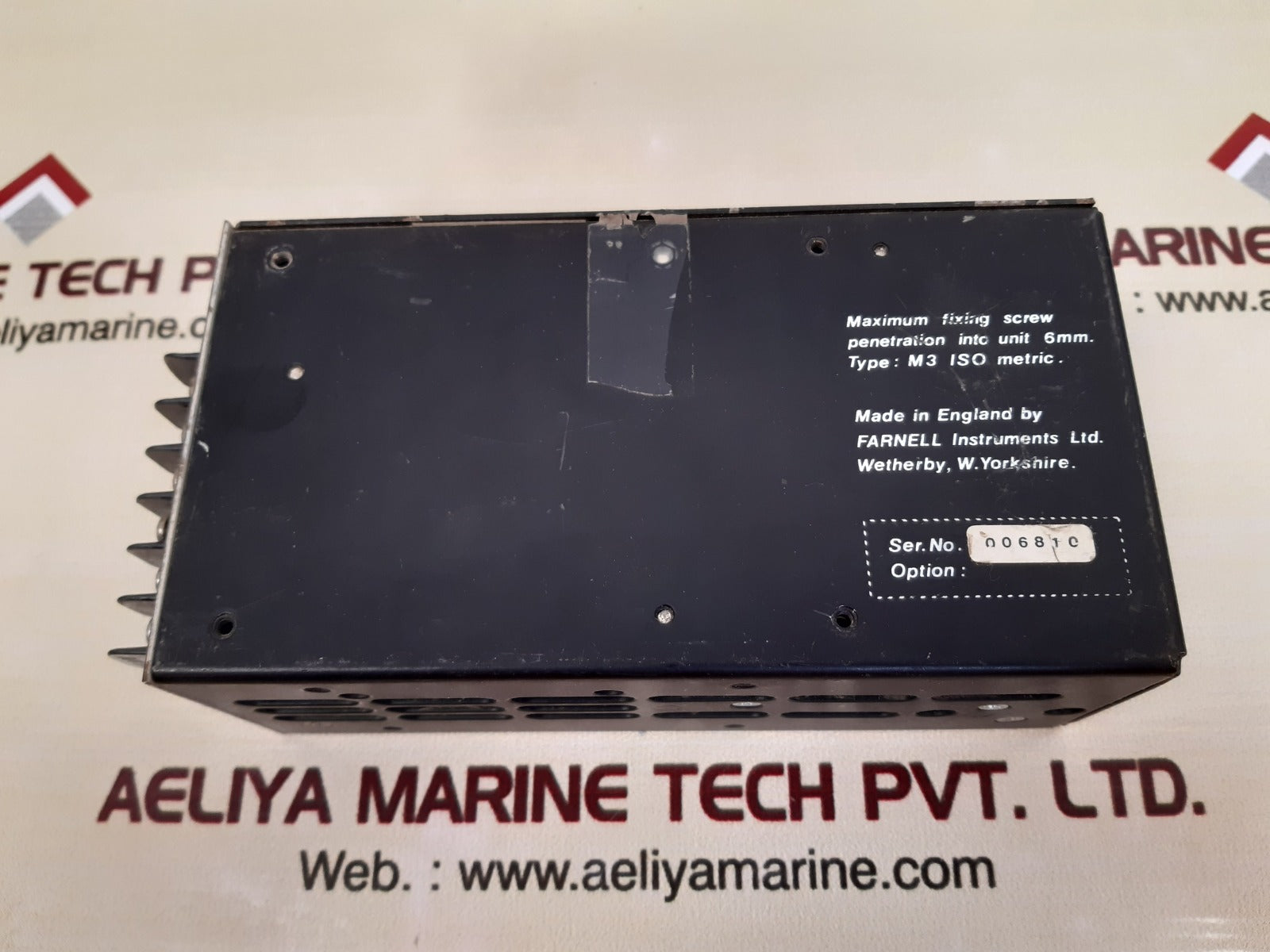 Farnell g24-2.5s stabilised power supply