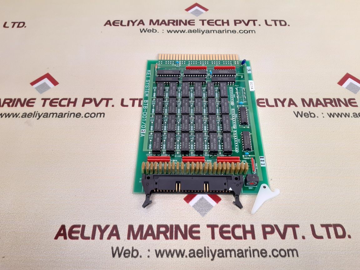 Kei system btb-d01-02a pcb card Used 
