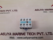 Siemens gb14048.5-2001 auxiliary switch block 3rh1921-1fa22