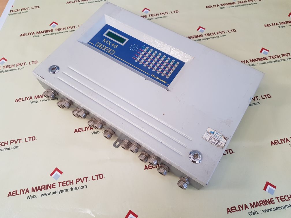 Oldham mx48 gas and flame measurement and alarm control unit 