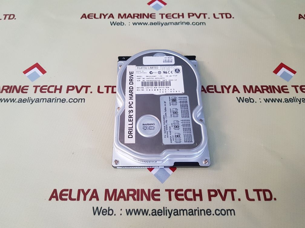 Fujitsu mpg3102at-tc hard drive ca05761-b70100tc