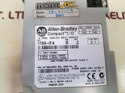 Allen-bradley 1769-if4 Ser.B 4 Chnl Analog Input Module Used