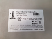 Hope industrial systems his-ml 19 touchscreen operator interface panel