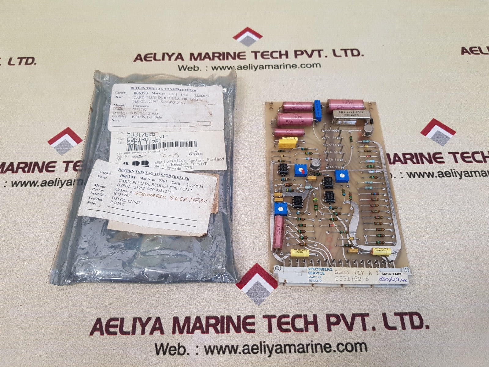 Stromberg sgea 117a1 circuit board 5331762-6