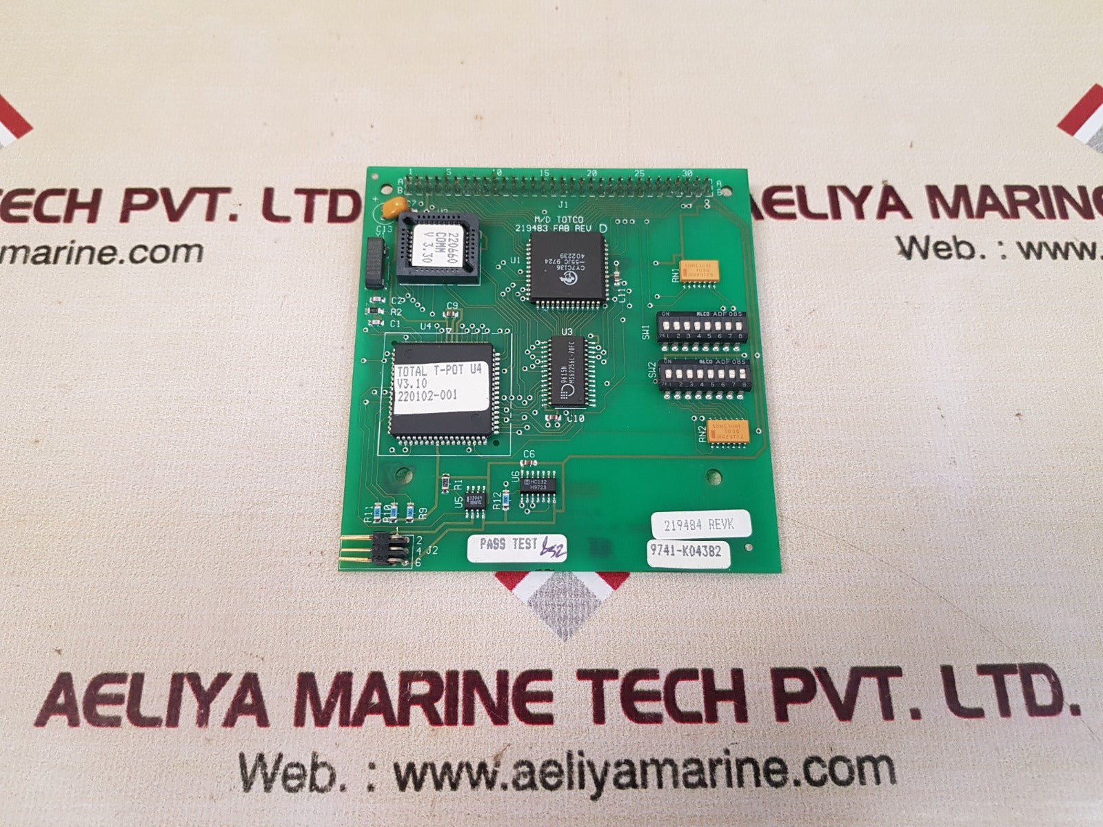 M/d totco 219483 fab rev d pcb board 