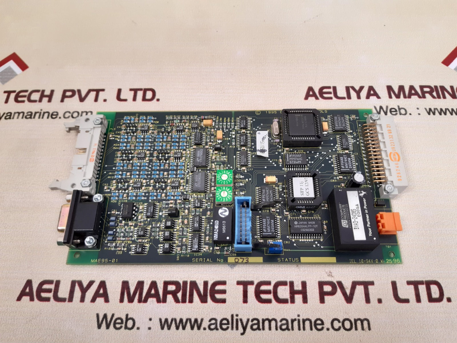 Cegelec controls mae95-01 pcb card