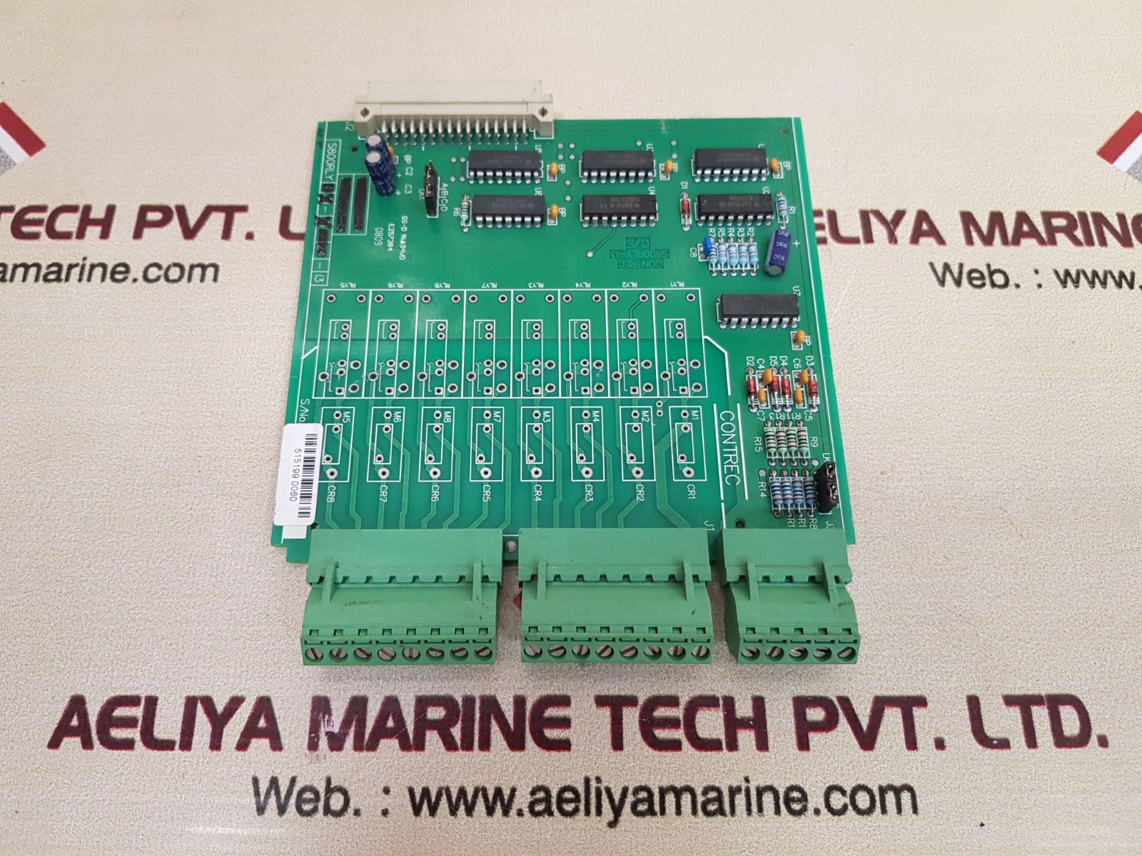 Contrec s800rly-13 pcb card