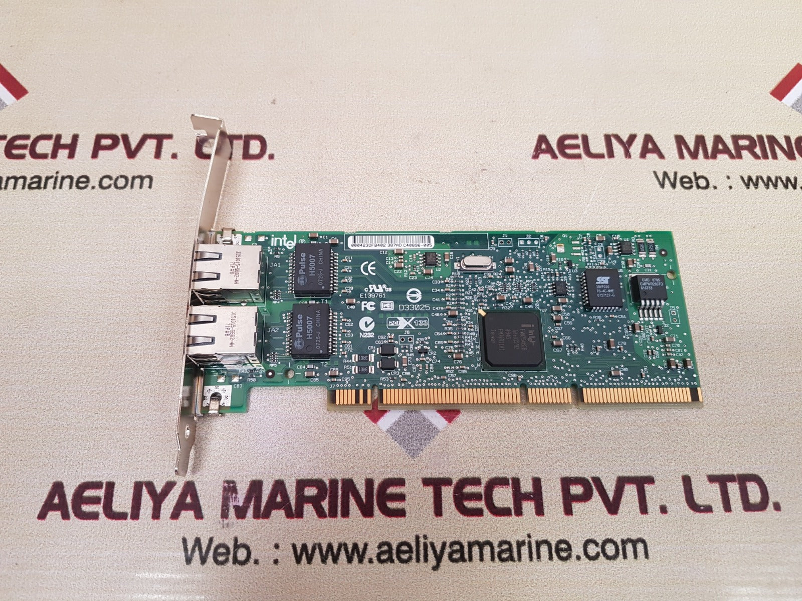 Intel pci 133 d33025 dual port server adapter