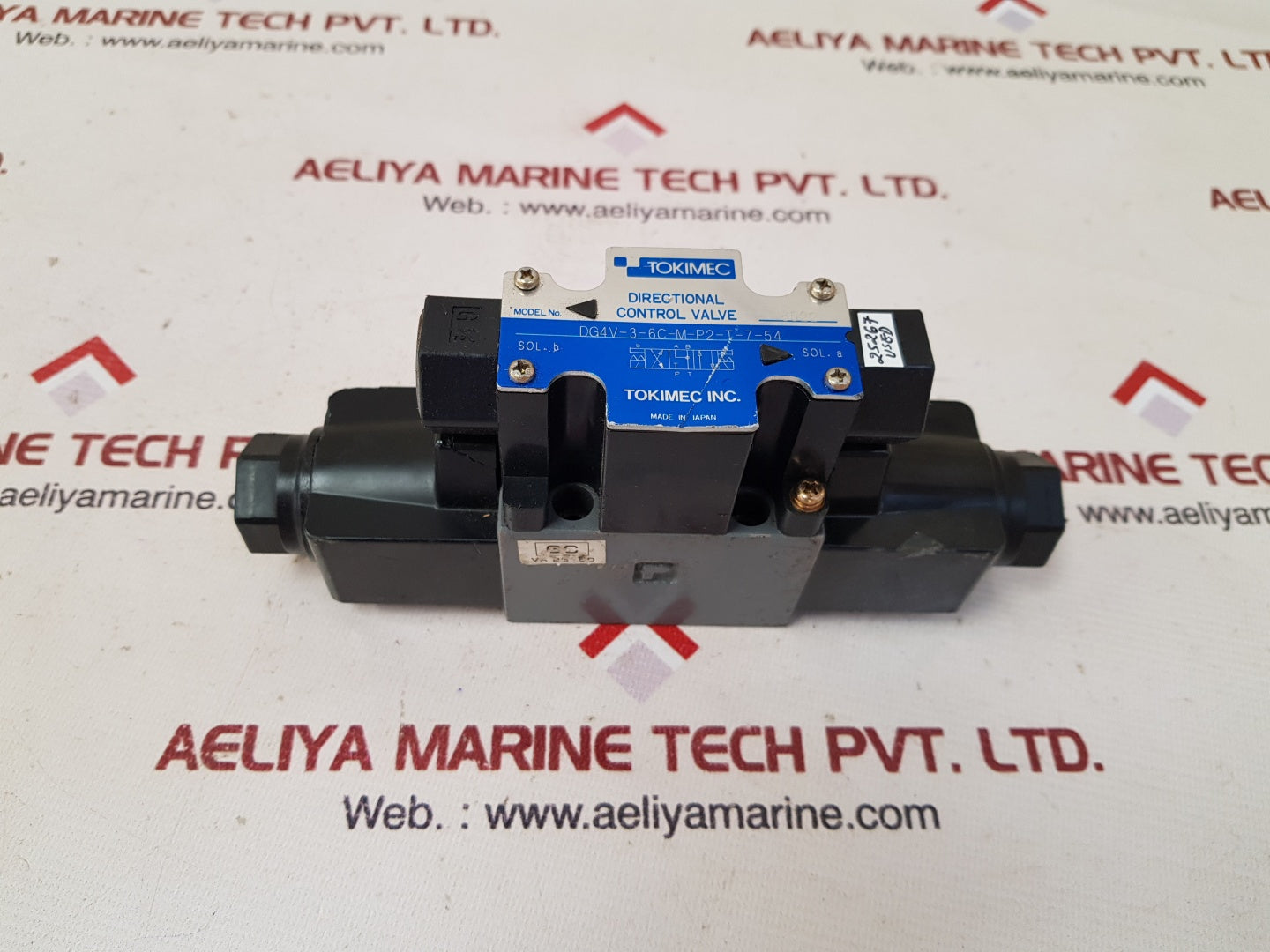 Tokimec dg4v-3-6c-m-p2-t-7-54 directional control valve