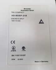 Schneider tsx compact as-bdep-218 discrete input module