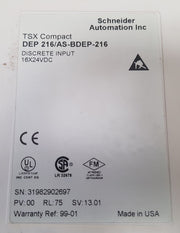 Schneider dep 216/as-bdep-216 tsx compact discrete input