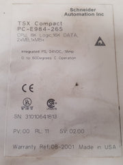 Schneider pc-e984-265 tsx compact cpu