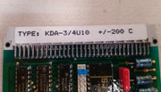 Kongsberg autronica kda-3/4u10 analog input board 7252-052.0002