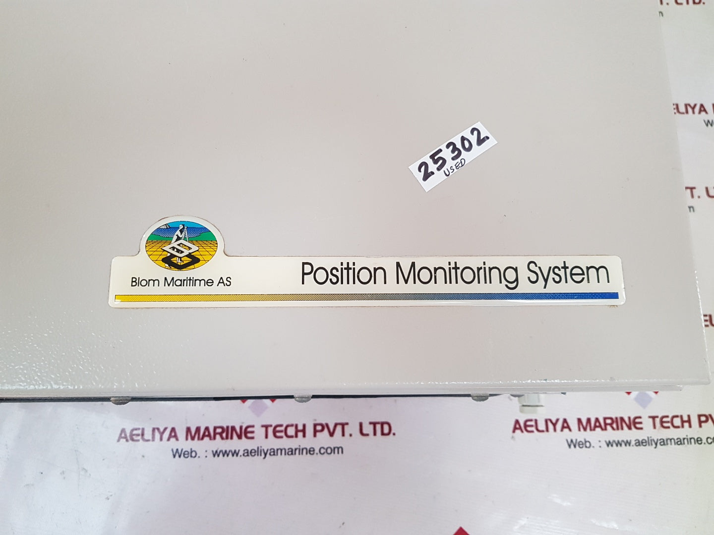 Blom maritime position monitoring system