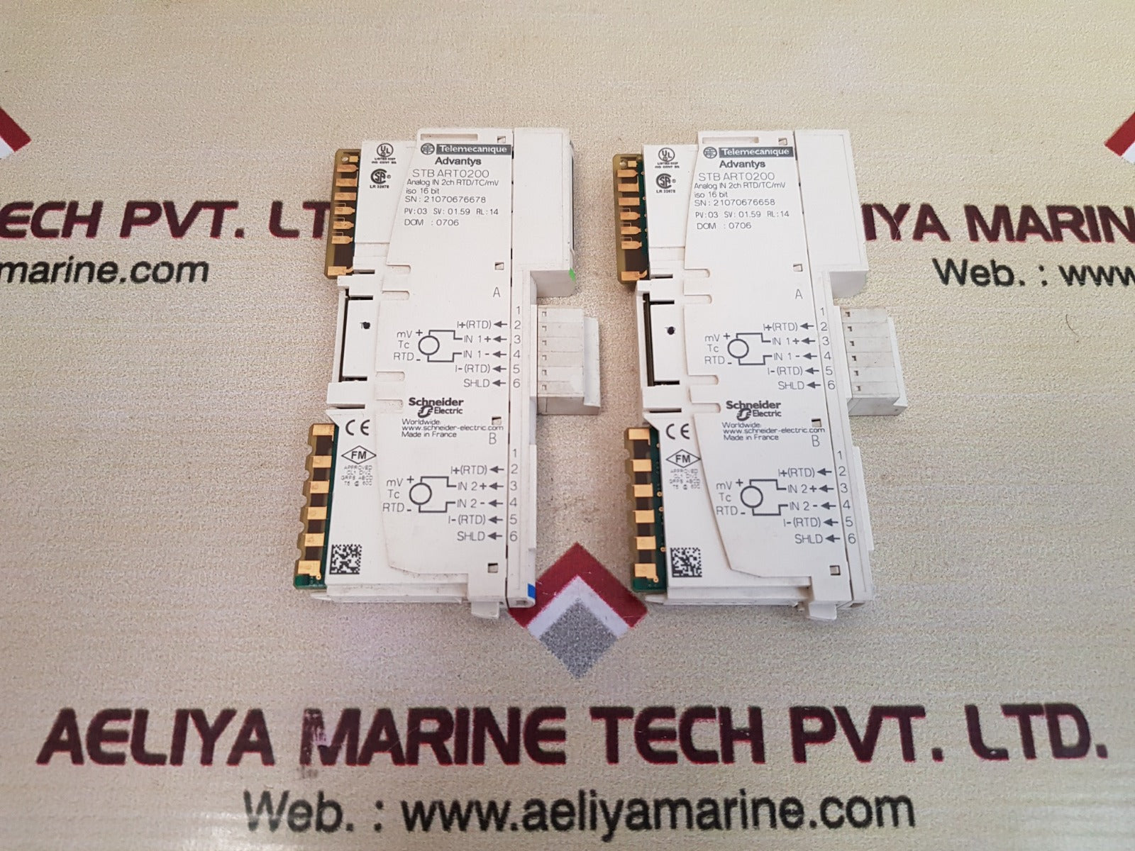 Telemecanique advantys stb art0200 analog input module 