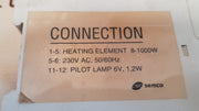 Semco 8-1000/220-3.2 Heating Element Indicator 220Vac 50/60Hz Module