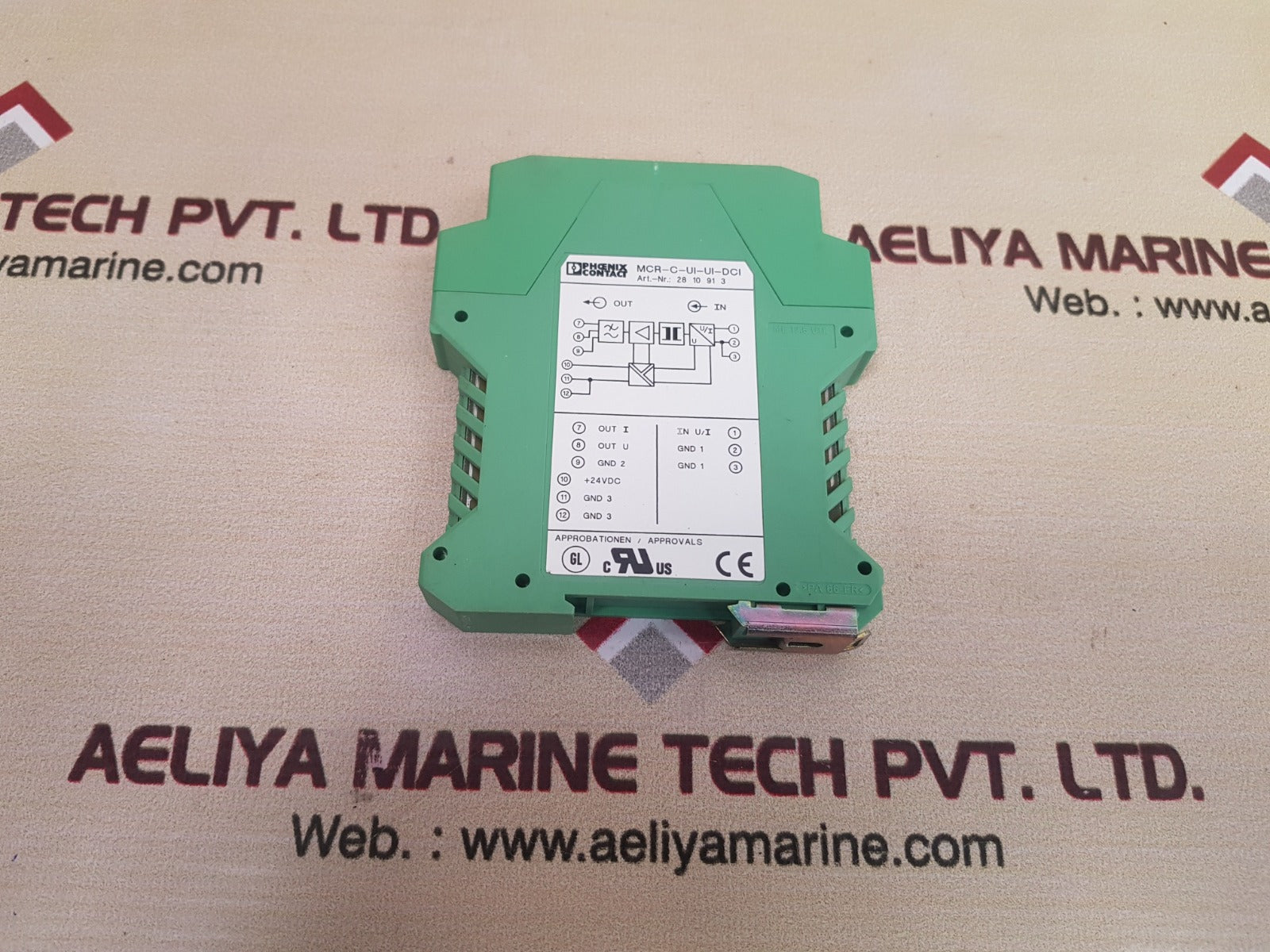 Phoenix contact mcr-c-ui-ui-dci isolating amplifier USed
