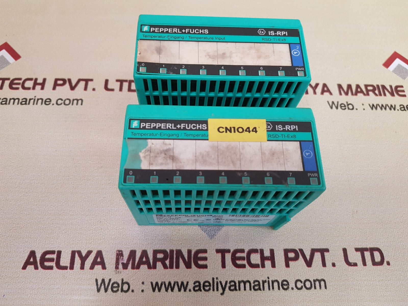 Pepperl+fuchs rsd-ti-ex8 temperature input module 