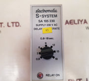 Electromatic S-system Sa 105 230 Delay On Operate With Base