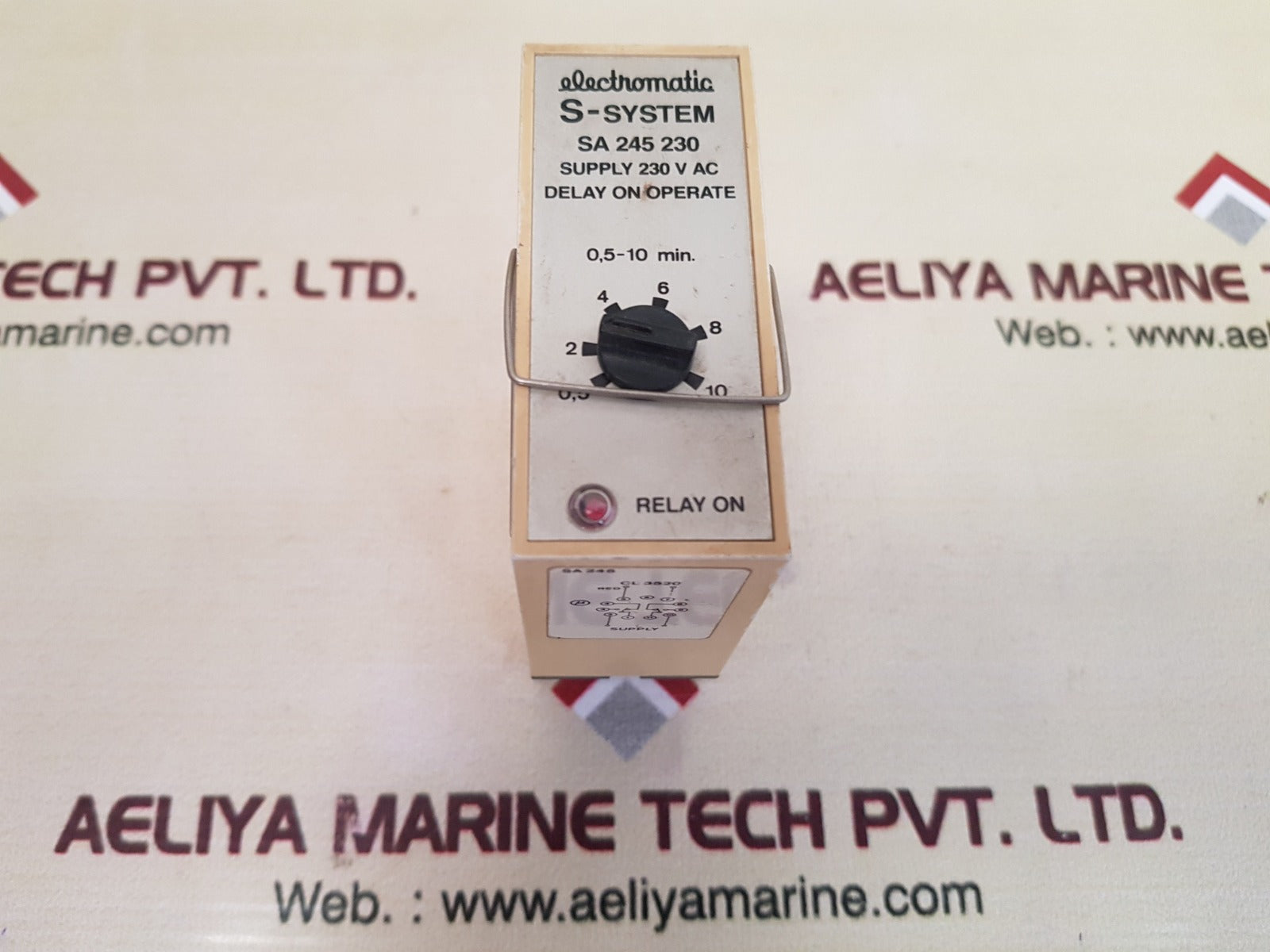 Electromatic S-system Sa 245 230 Delay On Operate Timer 10A/380V