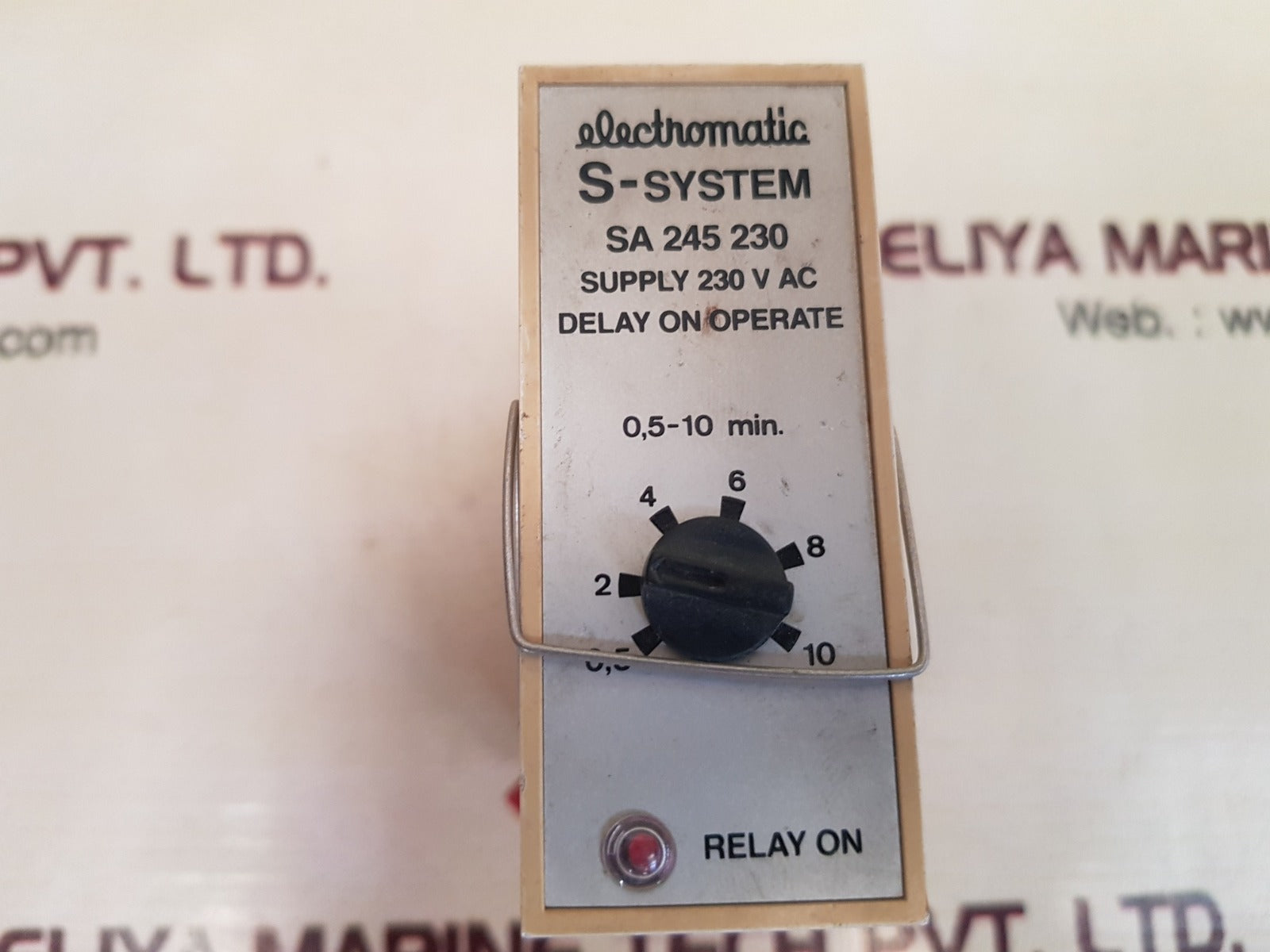 Electromatic S-system Sa 245 230 Delay On Operate Timer 10A/380V