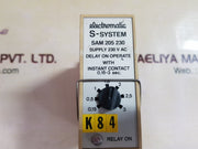 Electromatic S-system Sam 205 230 Timer Delay On Operate 0,15-3 Sec