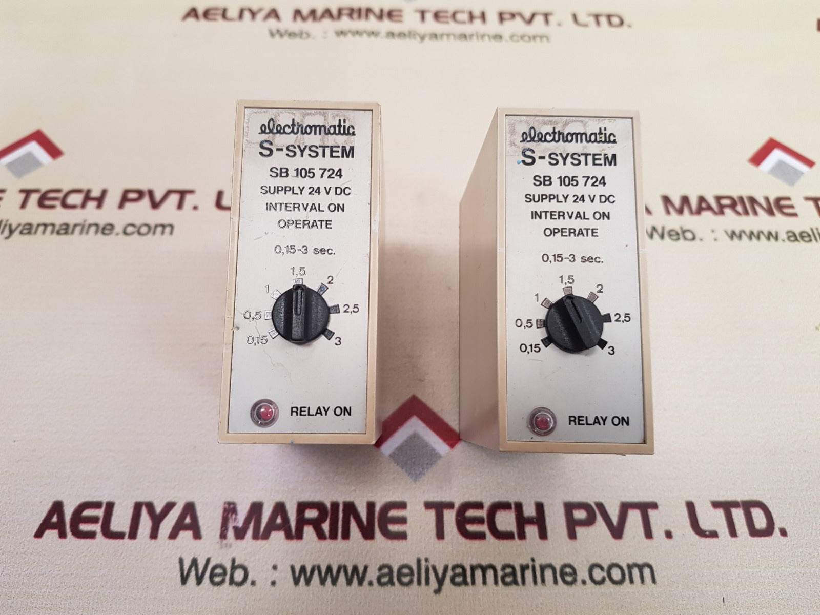 Electromatic S-system Sb 105 724 Interval On Operate 24Vdc