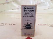 Electromatic s-system sa 105 724 delay on operate timer relay