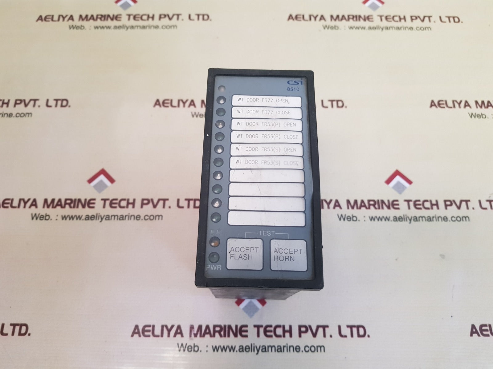 Csi 8510ab/12 alarm annunciator