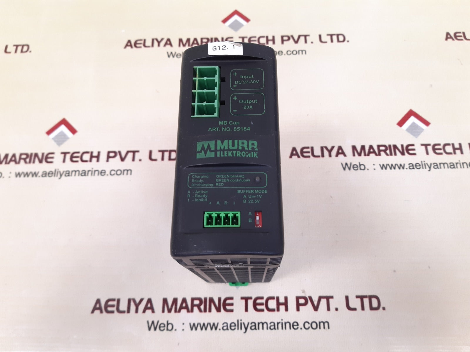 Murr 85184 maintenance-free buffer module 23-30v dc