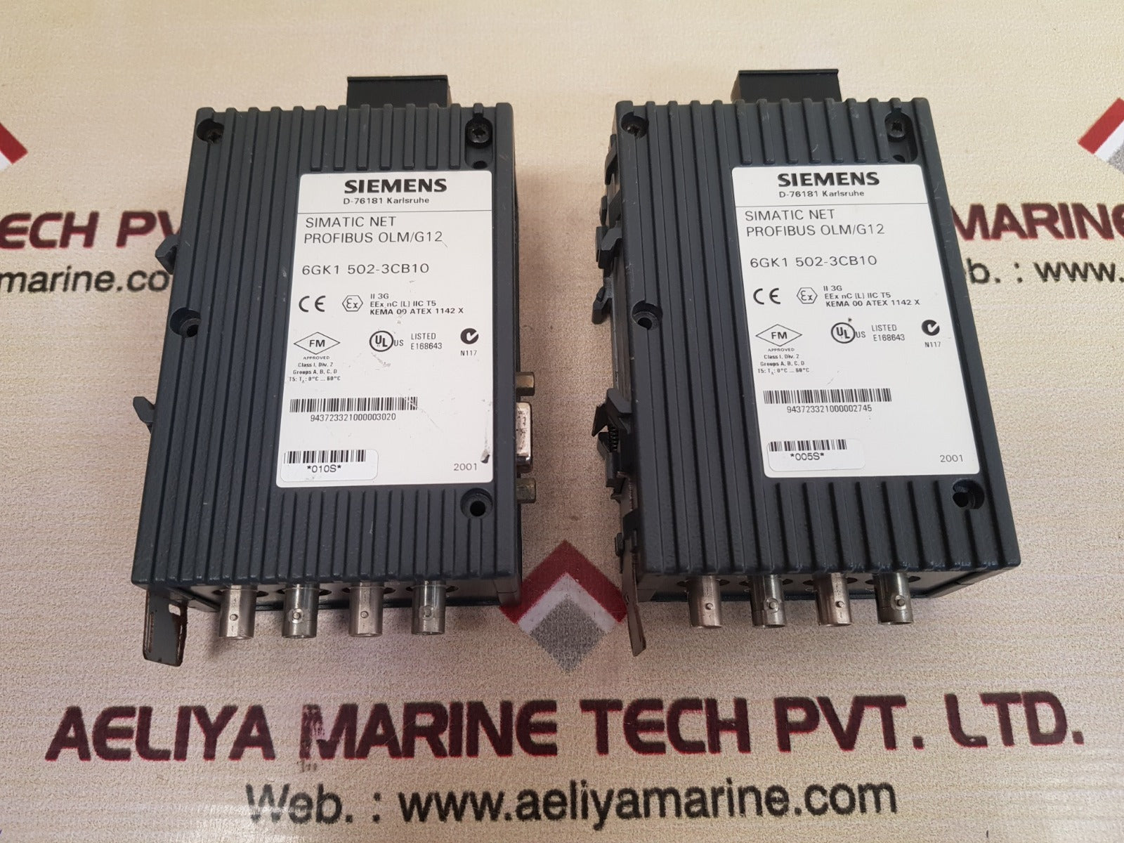 Siemens 6Gk1 502-3Cb10 Simatic Net Profibus Olm/G12 Interface Module