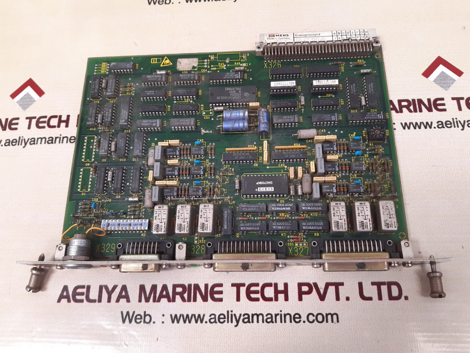 Siemens 548 237 9101.00 pcb card 6fx1123-7aa01