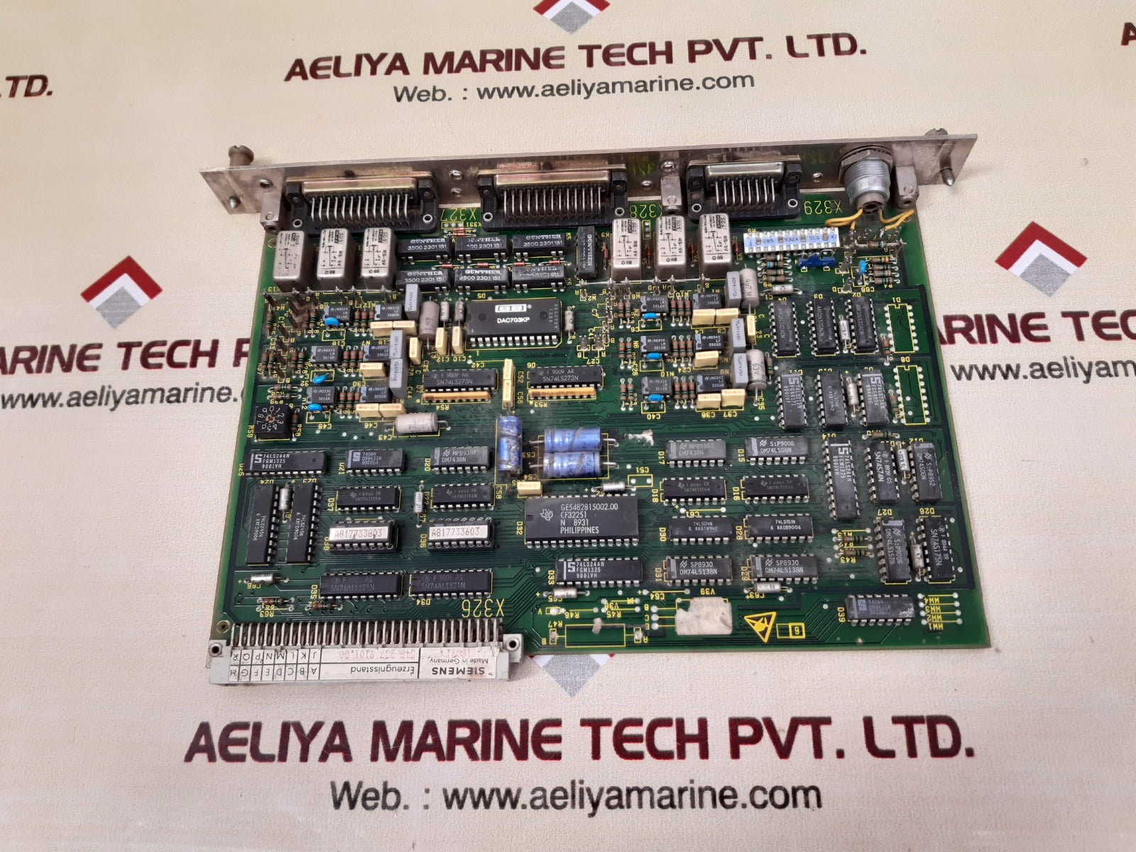 Siemens 548 237 9101.00 pcb card 6fx1123-7aa01